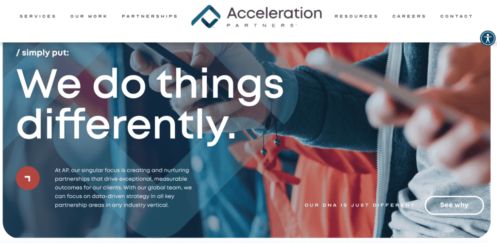 Acceleration Partners Homepage