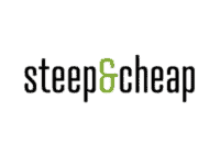 Steep and Cheap Logo